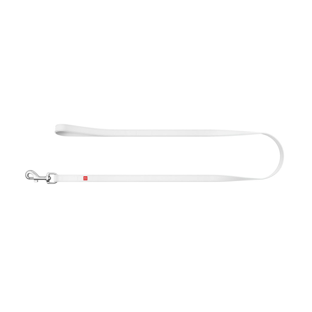 Повідець для собак WAUDOG Design L-XL Ш 25 мм Д 122 см білий (379115) Повідець для собак WAUDOG Design L-XL Ш 25 мм Д 122 см білий (379115)