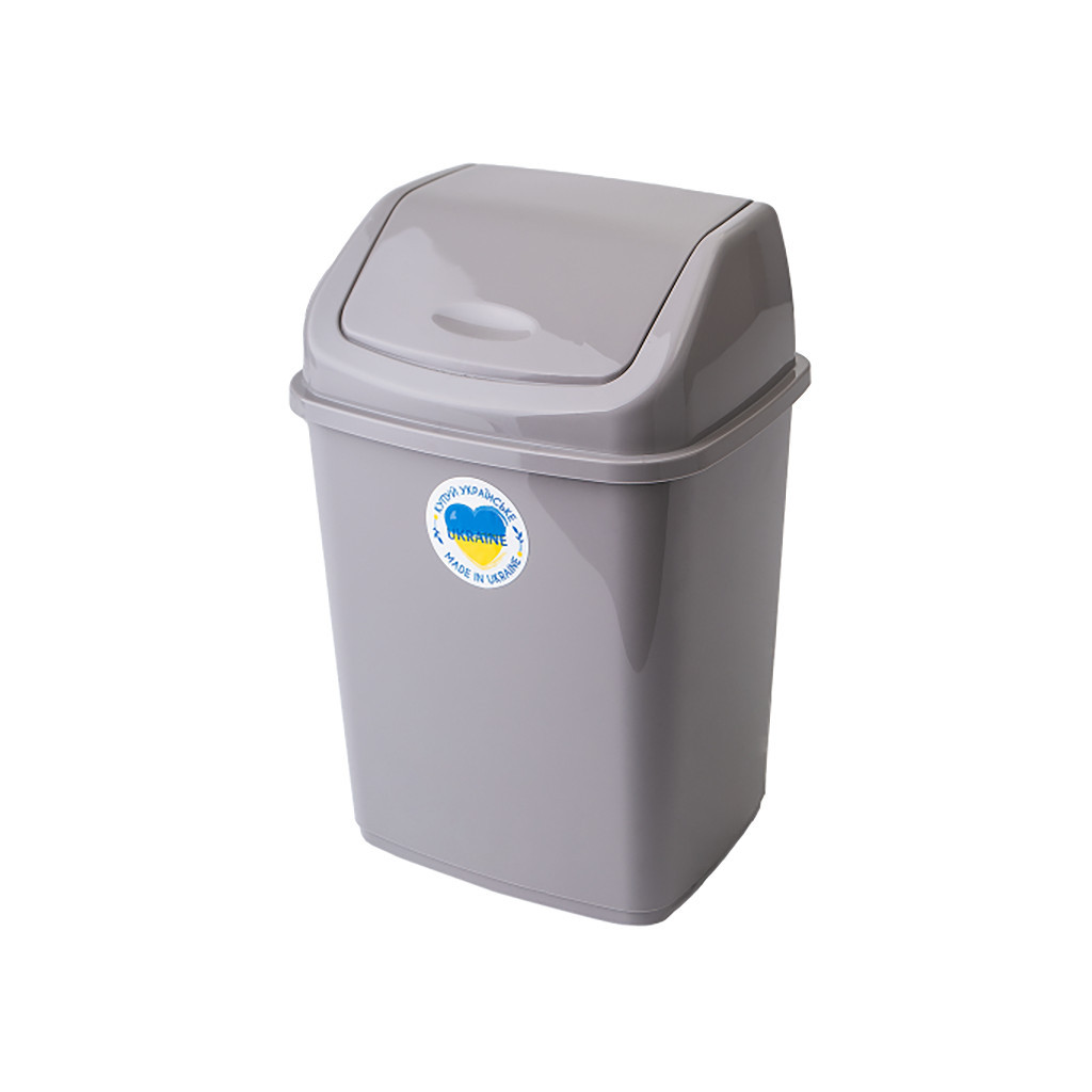 Контейнер для сміття Алеана Какао 10 л (алн 122063/какао)