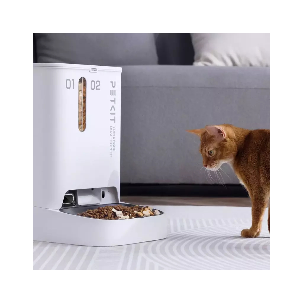 Універсальний посуд для тварин Petkit YUMSHARE DUAL-HOPPER with Camera (P591)