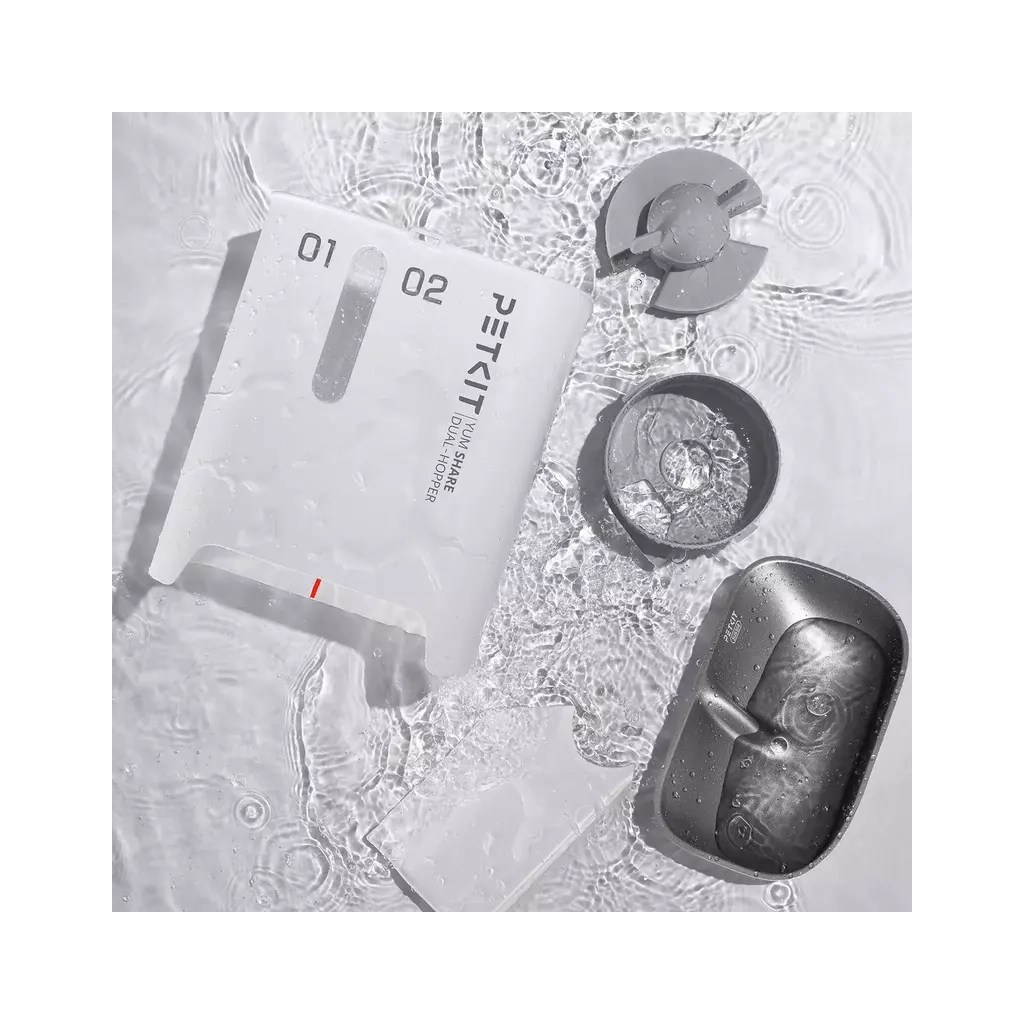 Універсальний посуд для тварин Petkit YUMSHARE DUAL-HOPPER with Camera (P591)