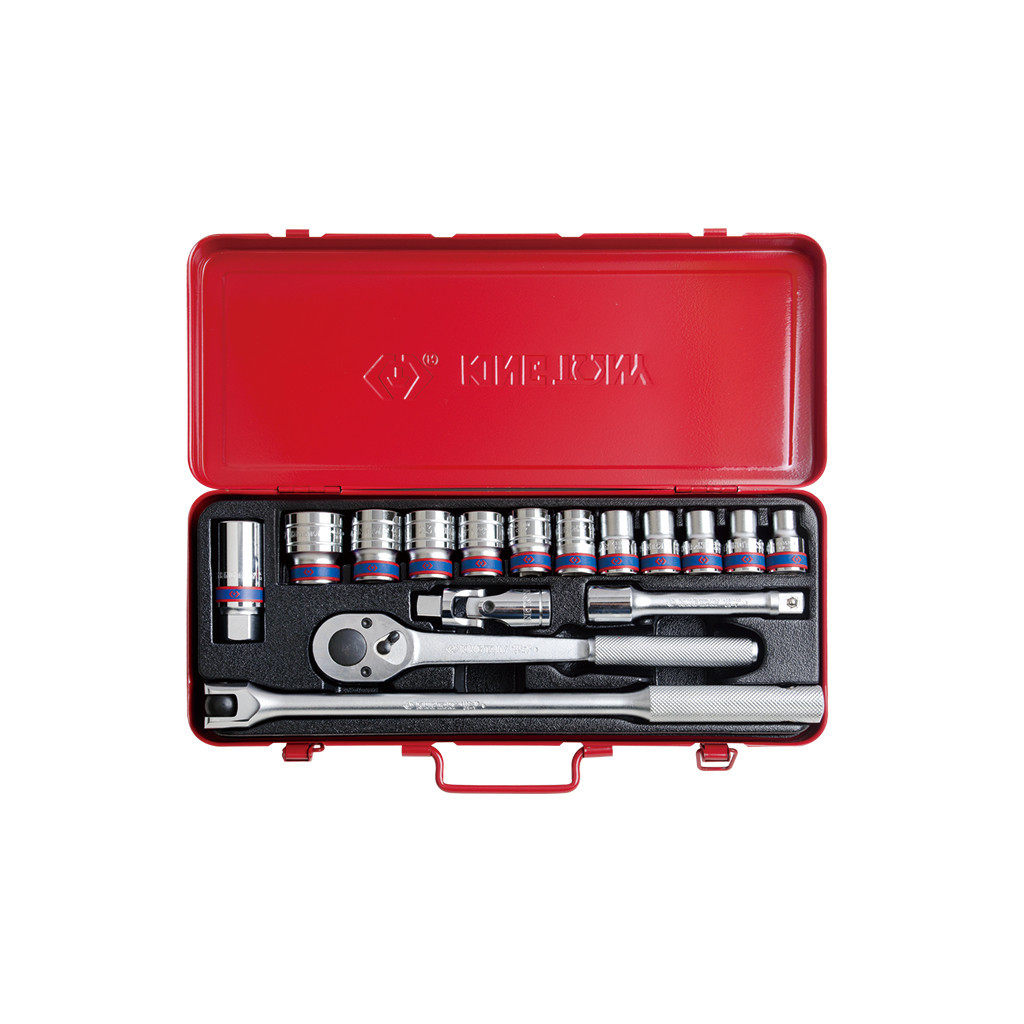 Набір інструментів KING TONY 1/2" шестигранних 16 шт. (4516MR)