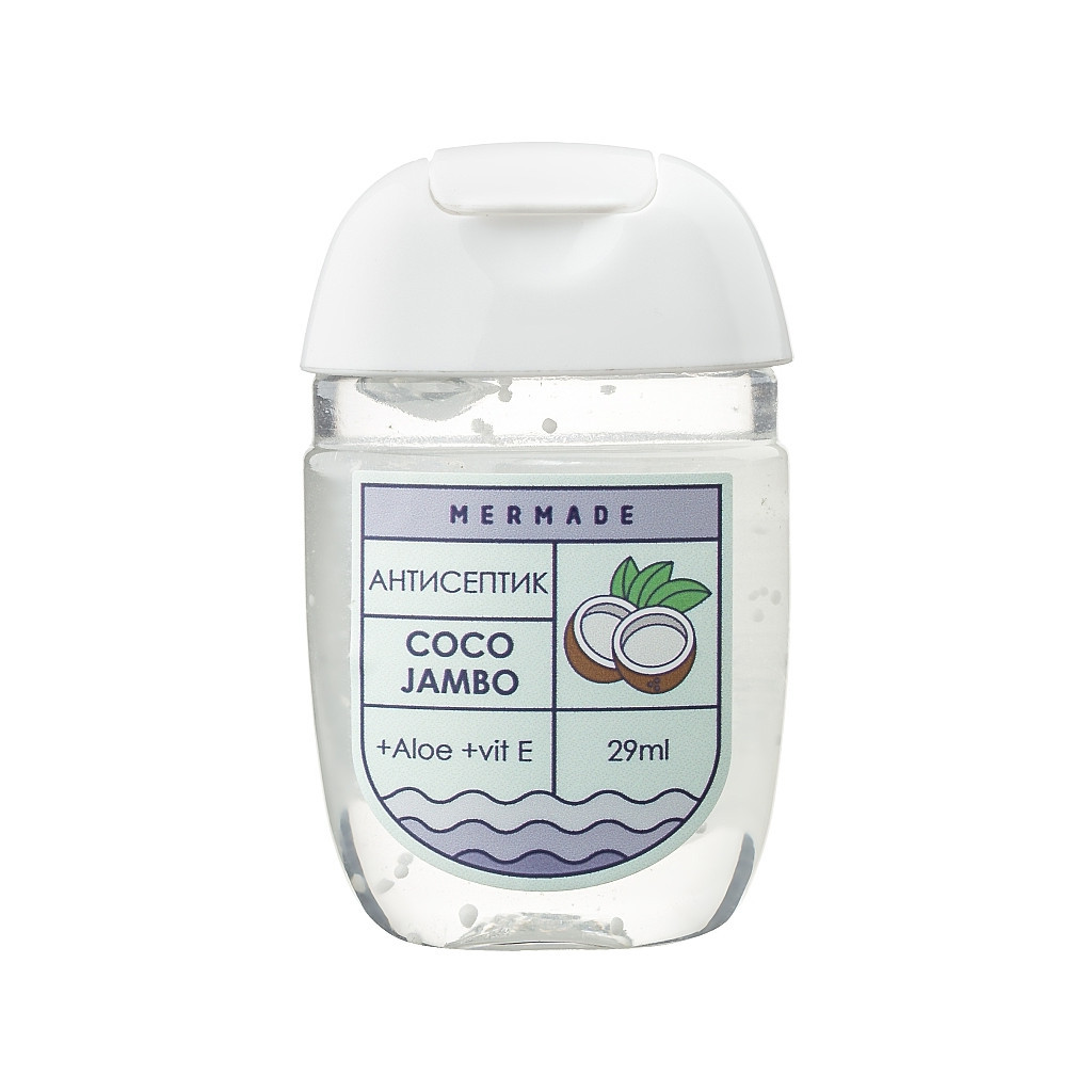 Антисептик для рук Mermade Coco Jambo 29 мл (4820241300051) Антисептик для рук Mermade Coco Jambo 29 мл (4820241300051)