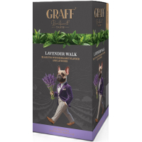Graff Lavender Walk Black tea 20 bags x 1.5 g (4820279610658)