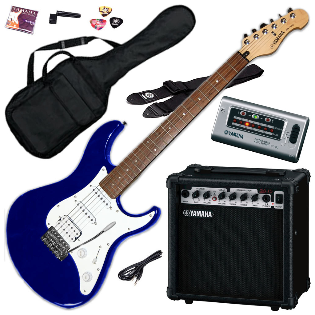 Електрогітара Yamaha Gigmaker EG112 GPII Metallic Blue Набір для початківців (EG112GPII MTU)