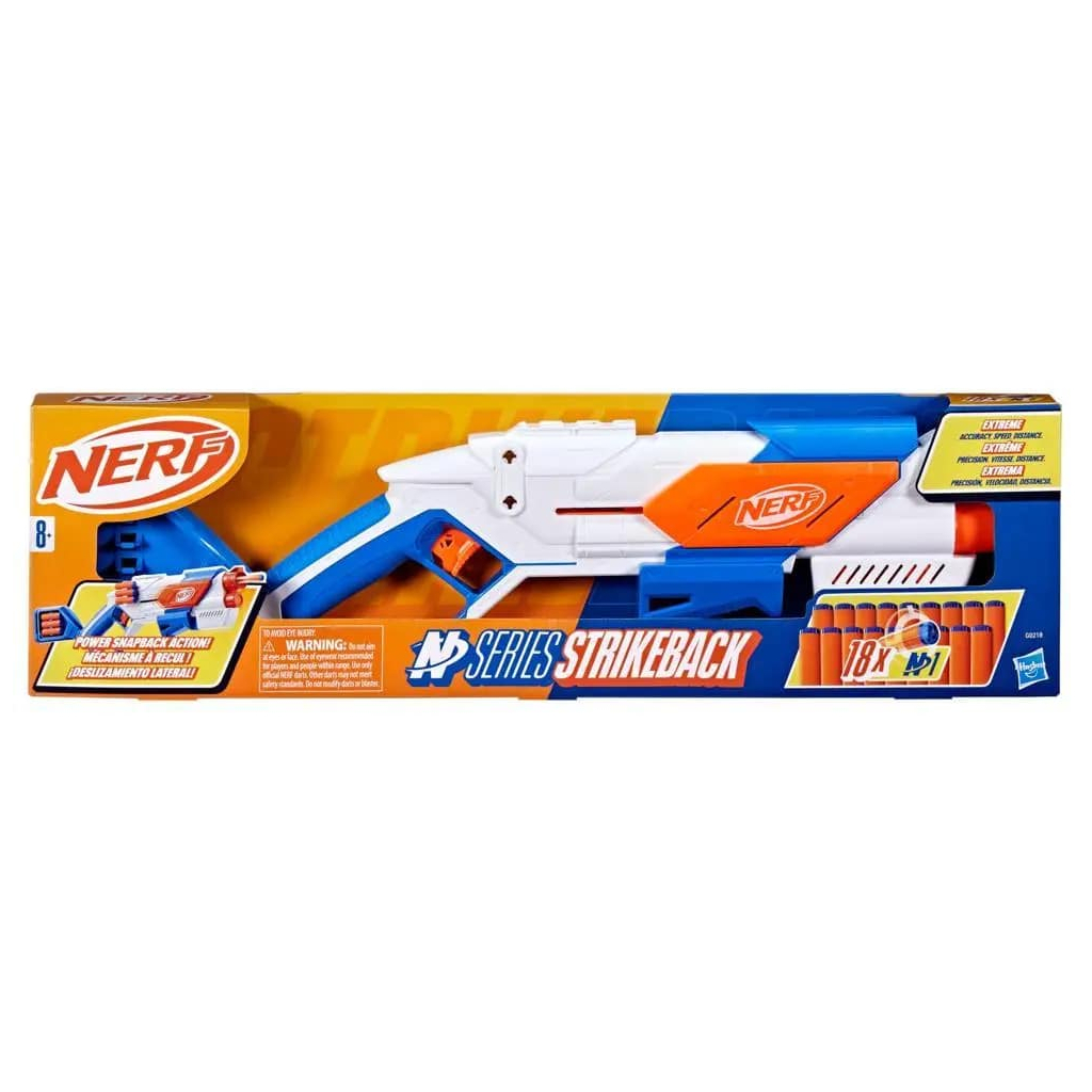 Іграшкова зброя Hasbro Бластер Страйкбек Nerf N Series (G0218)