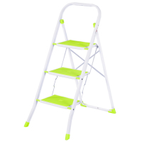 Eurogold metal 3-step ladder 2123, 116x48x6cm, size (EG-2123)