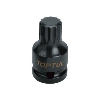 Торцева головка Toptul ударна SPLINE М18 L44мм 1/2" (KADB1618S)