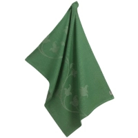 Kela kitchen towel Cora, 70x50 cm, dark green pattern (12825) (00000027616)