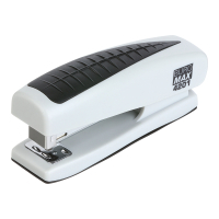 Stapler Buromax plastic, 20 sheets, (staples #24; 26), 123 x 36 x 52 mm, gray (BM.4201-09)