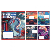 Notebook Yes Pixel game A5 12 sheets line (767775)
