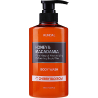 Shower gel Kundal Honey & Macadamia Body Wash Cherry Blossom 500 ml (8809568740203)