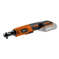 Neo Tools corner screwdriver Energy+ 18V, 250rpm, 60Nm, 3/8", adapter 1/2" (without battery and charger) (04-603)
