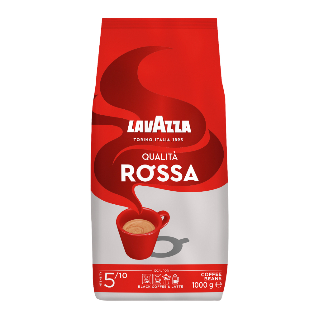 Кава Lavazza Qualita Rossa в зернах 1 кг (8000070035898) Кава Lavazza Qualita Rossa в зернах 1 кг (8000070035898)