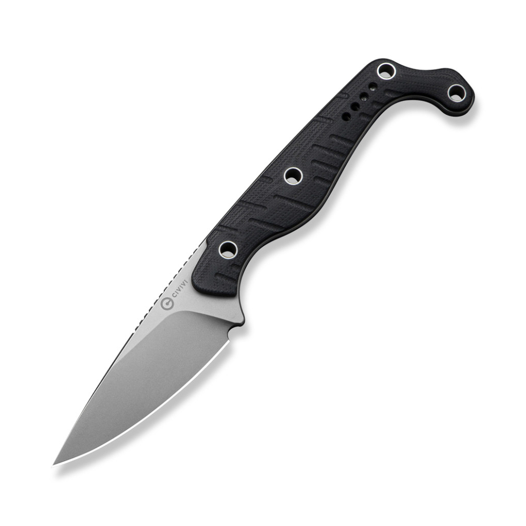 Ніж Civivi SOKN, Satin, чорний G10 (C22027-1)