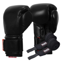 Boxing gloves Title Boxing Ko-Vert Black 16 oz (KOVBG 16 oz BK)