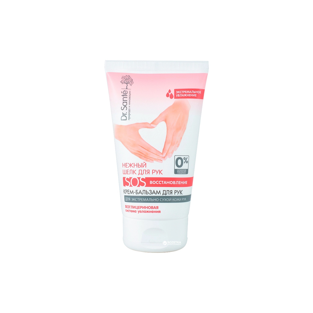 Крем для рук Dr. Sante Ніжний Шовк SOS Відновлення для екстремально сухої шкіри 150 мл (4823015933455)
