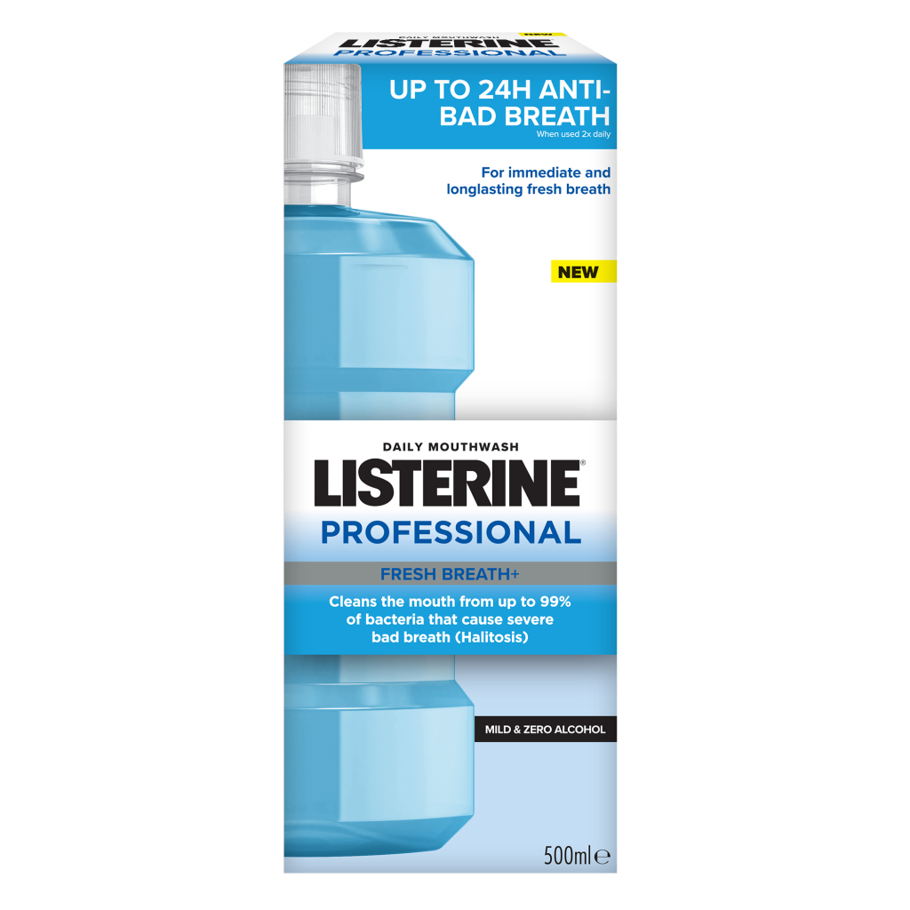 Ополіскувач для порожнини рота Listerine Professional Свіжий подих+ 500 мл (3574661860558)
