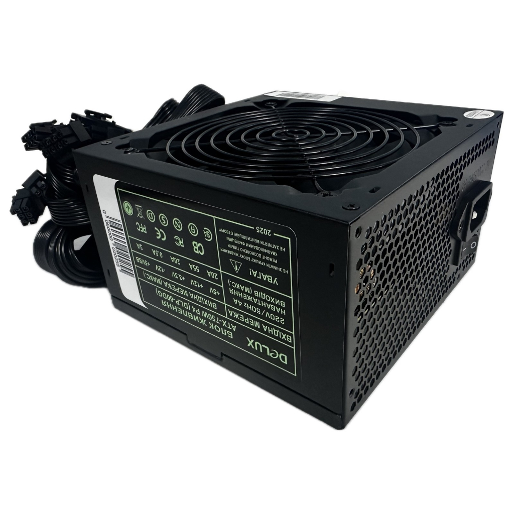 Блок живлення Delux 750W (DLP60DG) Блок живлення Delux 750W (DLP60DG)