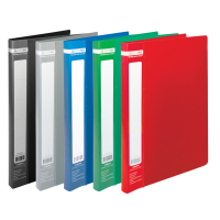 Buromax JOBMAX A4 plastic folder, assorted (BM.3406-99)