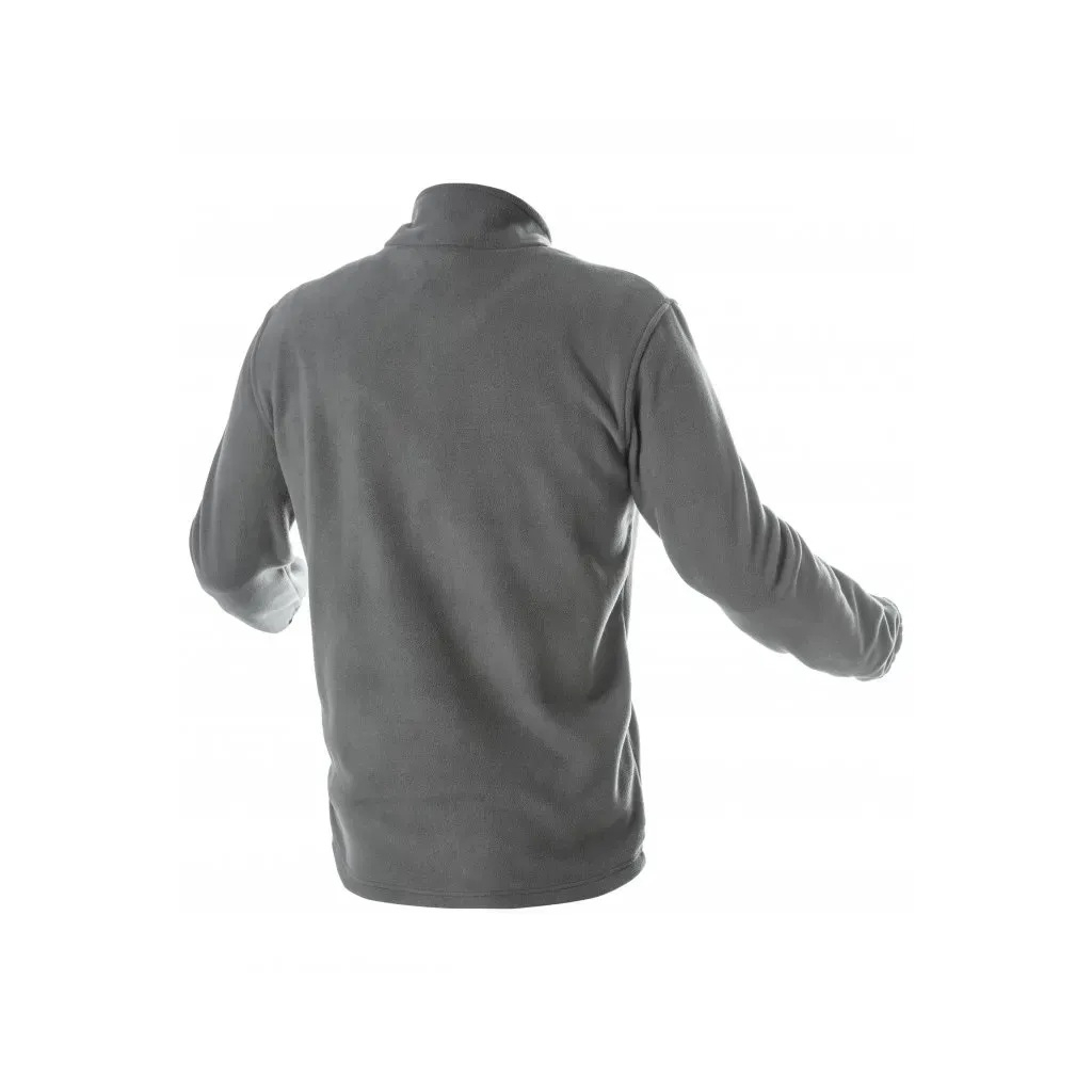 Кофта робоча Hoegert PASADER HT5K382-XL 100% поліестер темно-сіра, XL (54) (HT5K382-XL)