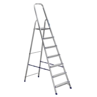 ELKOP stepladder 7 steps. upper step-1.48 m, prof. (SHRP 07)