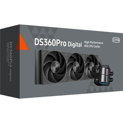 Система рідинного охолодження PcCooler DS360 Pro Digital BK