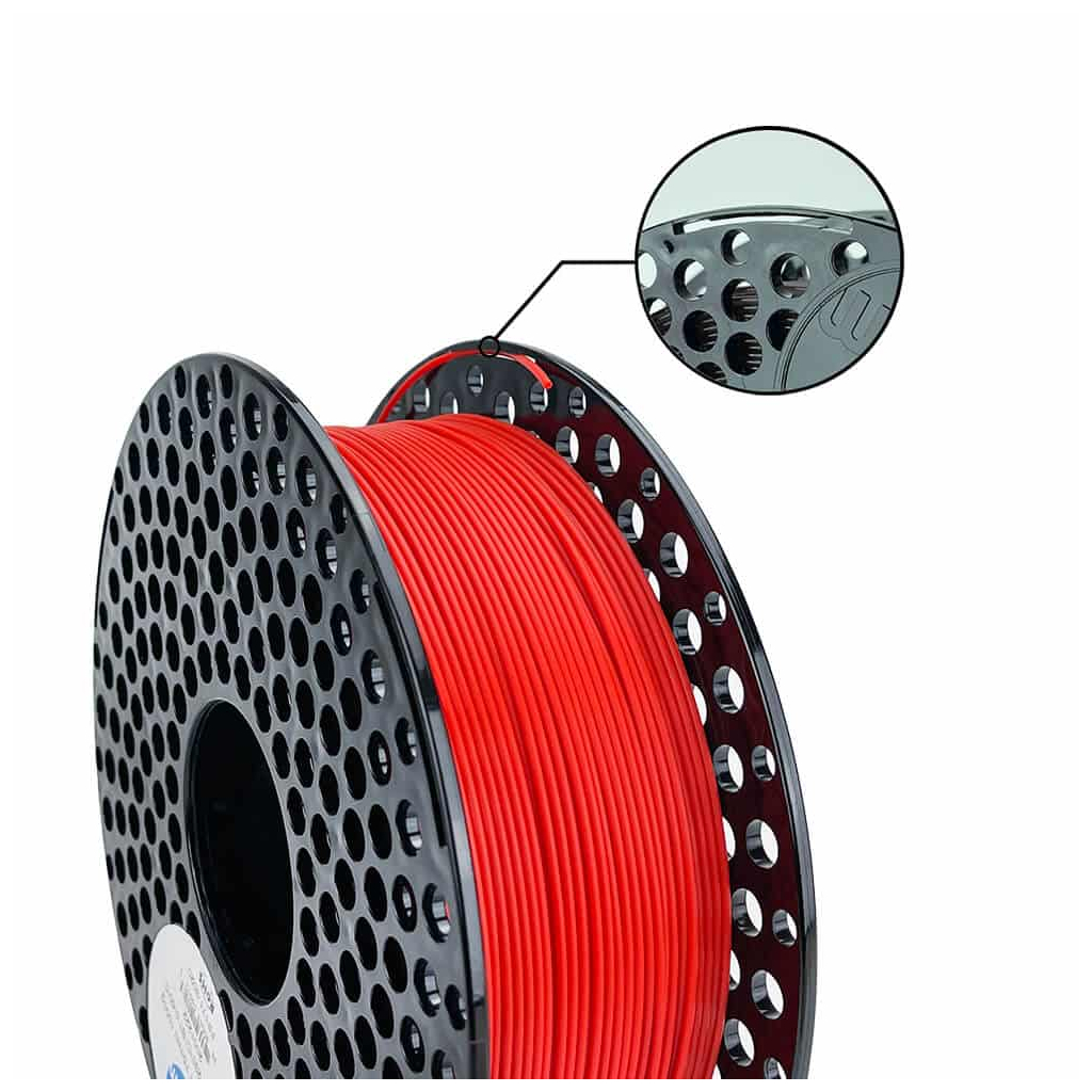 Пластик для 3D-принтера AzureFilm ABS-Plus 1,75mm 1kg RED (FAP171-3020)