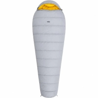 Sleeping bag Tribe Down 400 Long down gray left (T-CH-0008-grey-L)