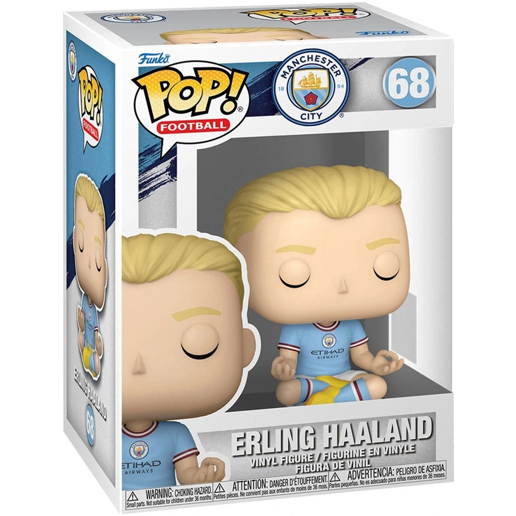 Фігурка Funko Pop серії Футбол: Манчестер Сіті - Ерлінг Голанд (89365) Фігурка Funko Pop серії Футбол: Манчестер Сіті - Ерлінг Голанд (89365)