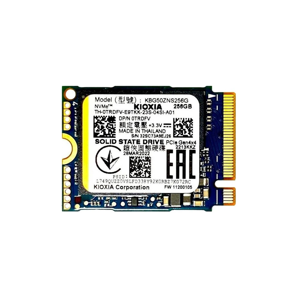 Накопичувач SSD M.2 2230 256GB Kioxia (KBG50ZNS256G)