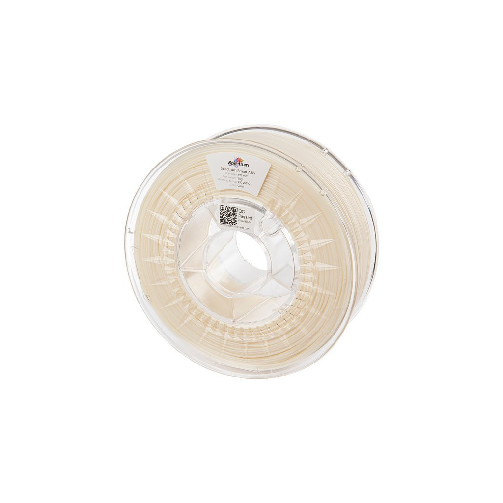 Пластик для 3D-принтера Spectrum ABS Smart 1.75mm 1kg Natural, CORAL (80097)