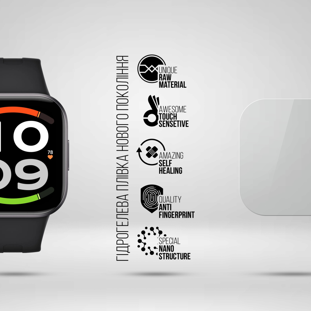 Плівка захисна Armorstandart hydrogel Xiaomi Redmi Watch 6 Active 6 pcs (ARM94017)