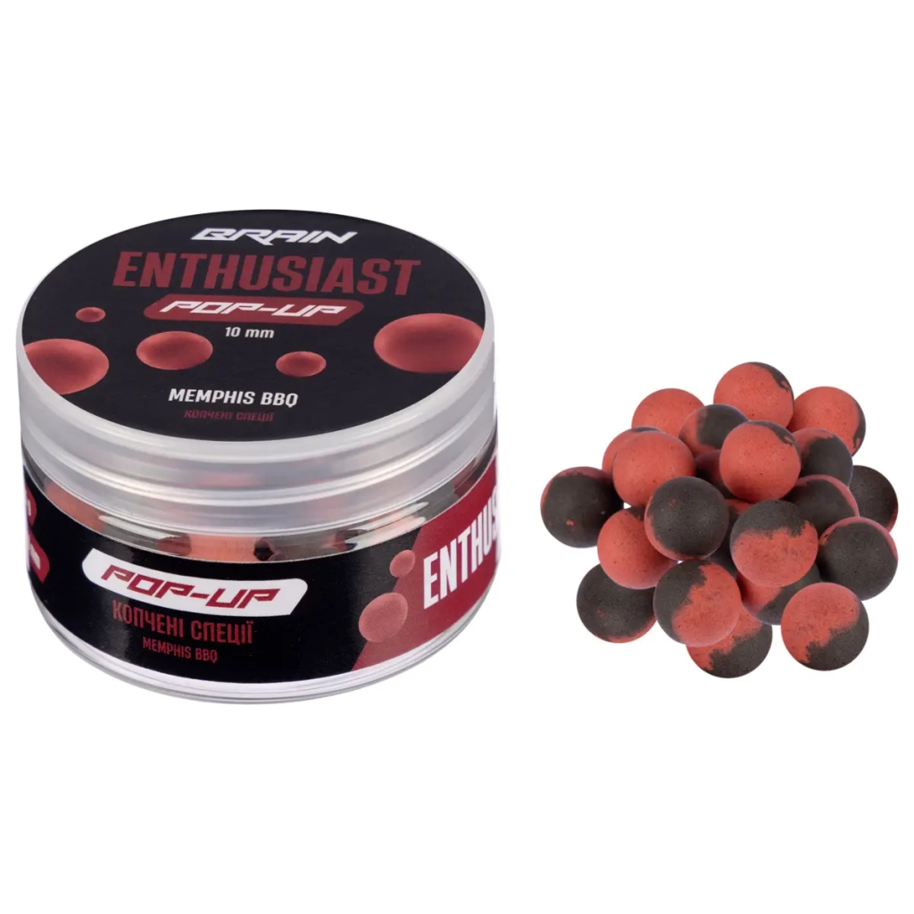 Бойл Brain Enthusiast Pop-Up Memphis BBQ (Копчені спеції) 10mm 15g (1858.12.49)