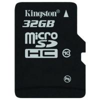 Карта пам'яті Kingston 32Gb microSDHC class 10 (SDC10/32GBSP)