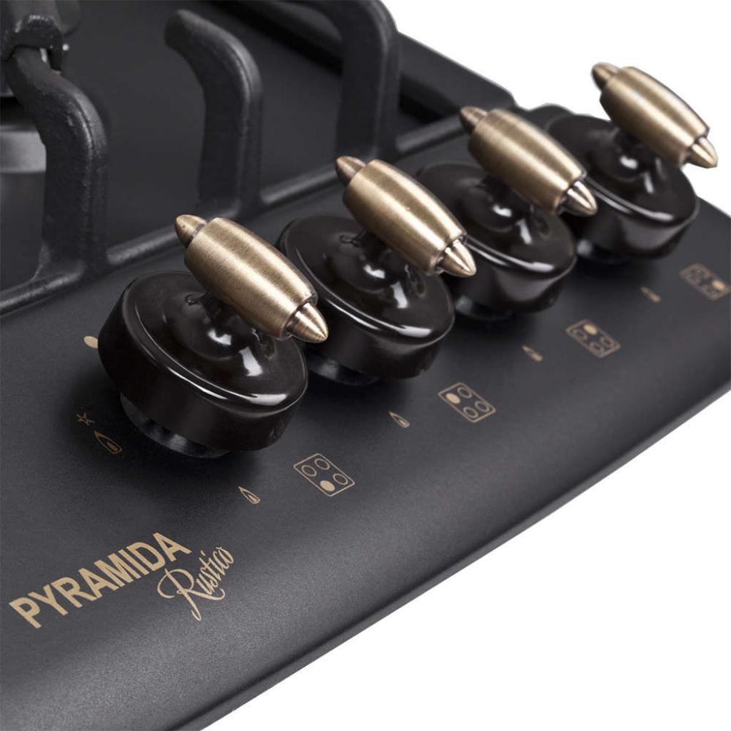 Варочна поверхня Pyramida PFE 641 BLACK RUSTICO