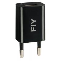 Зарядний пристрій Fly 1*USB 1.5А + cable MicroUSB Black (46886)