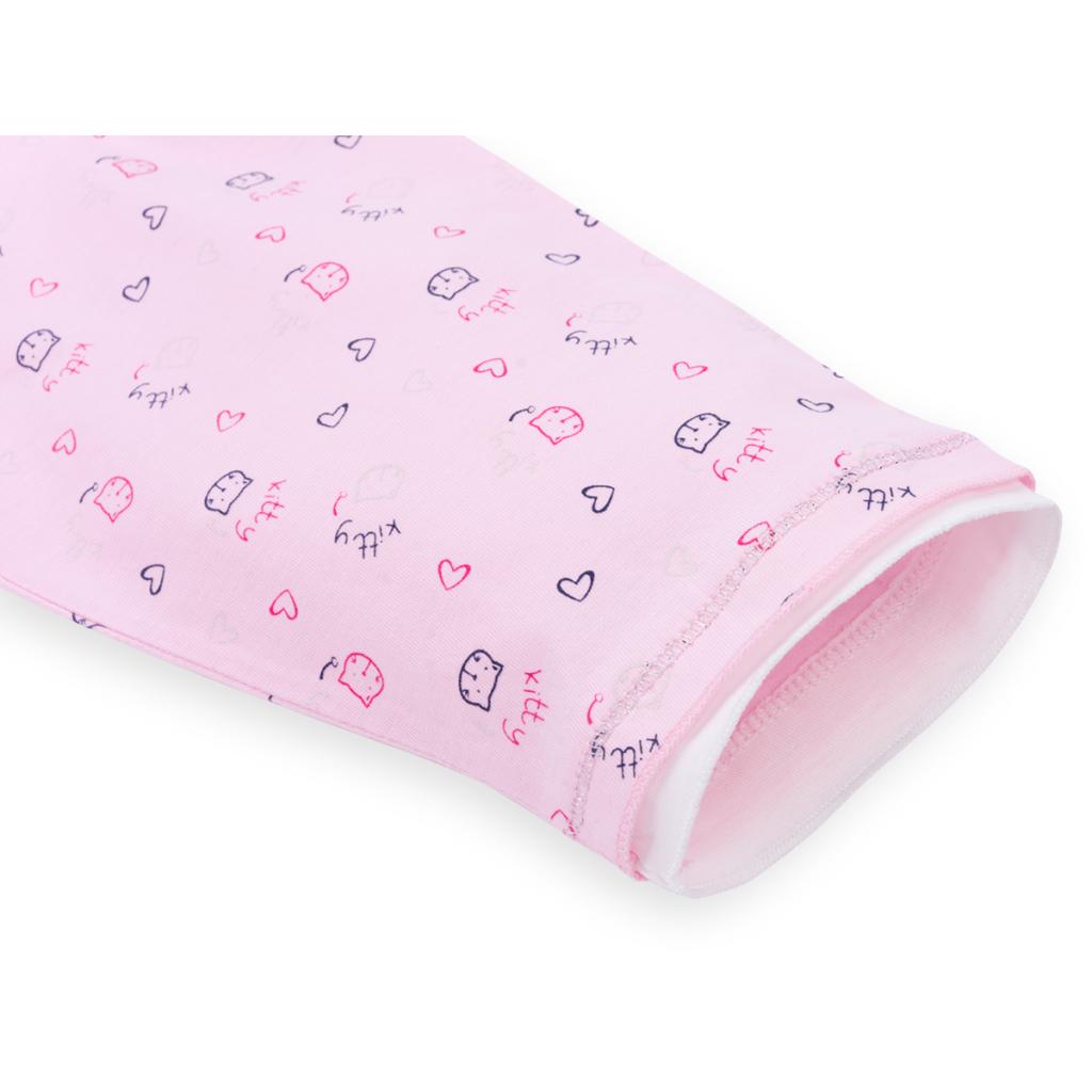 Піжама дитяча Aziz з дівчинкою і котиками (9136-05G-pink)