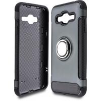 Чохол до мобільного телефона Laudtec для Samsung J3 2016/J320 Ring stand (blue) (LR-J320-BL)