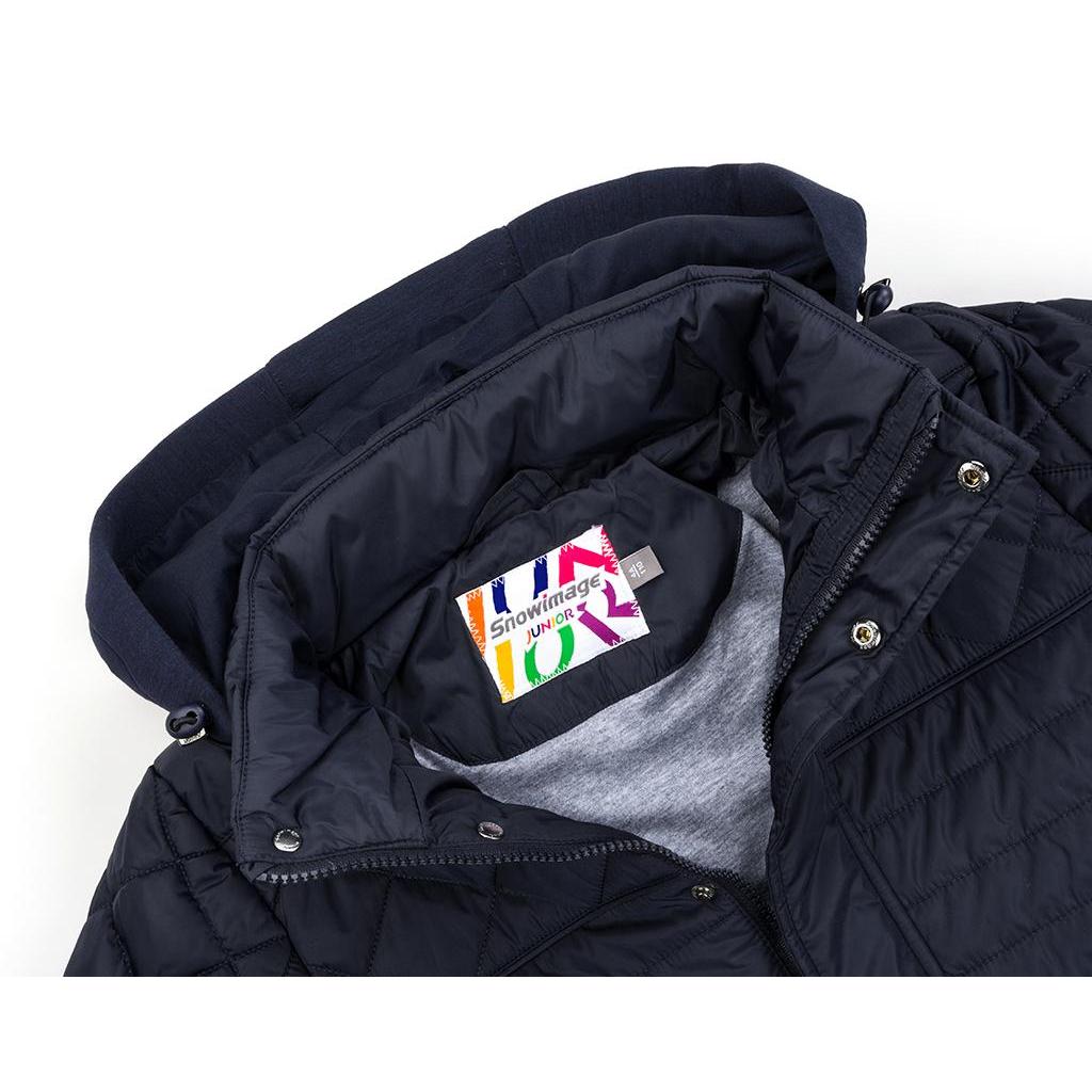 Куртка дитяча Snowimage з капюшоном на манжетах (SICMY-G308-128B-blue)