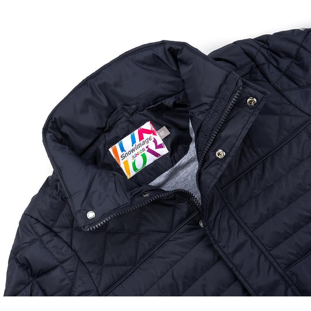 Куртка дитяча Snowimage з капюшоном на манжетах (SICMY-G308-128B-blue)