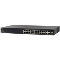 Комутатор мережевий Cisco SG550X-24-K9-EU