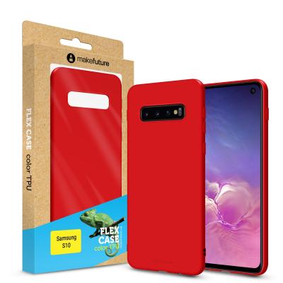 Чохол до моб. телефона MakeFuture Flex Case (Soft-touch TPU) Samsung S10 Red (MCF-SS10RD)