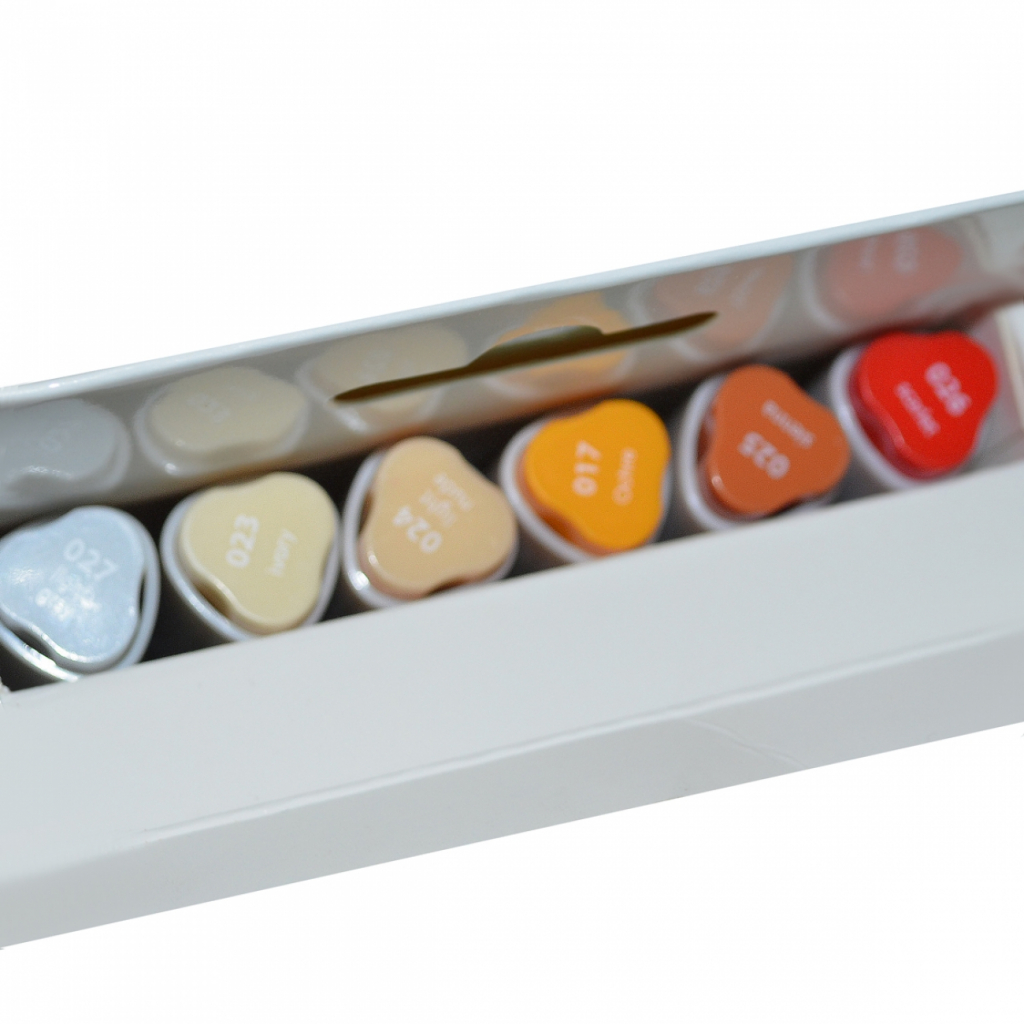 Художній маркер Santi набір двосторонніх sketch Skin Tones 6 шт (390568) Художній маркер Santi набір двосторонніх sketch Skin Tones 6 шт (390568)