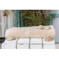 Рушник MirSon банний 5014 SoftNess Beige 100x150 см (2200003181326)