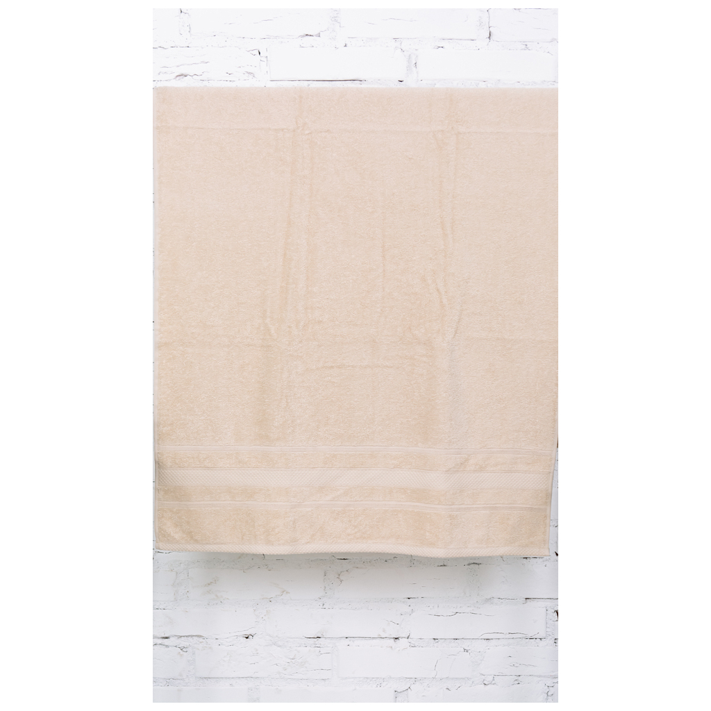 Рушник MirSon банний 5014 SoftNess Beige 100x150 см (2200003181326) Рушник MirSon банний 5014 SoftNess Beige 100x150 см (2200003181326)