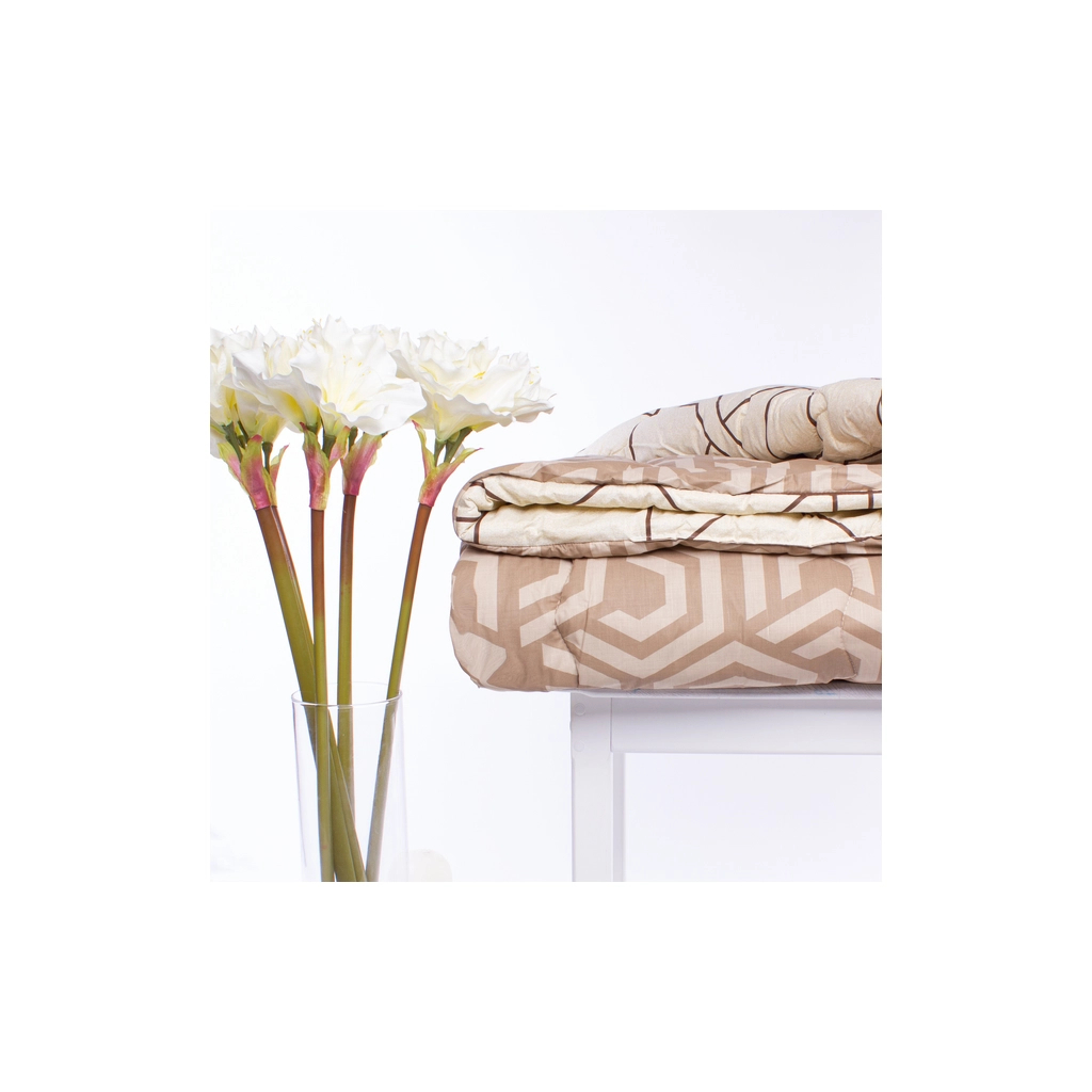 Ковдра MirSon антиалергенна з Thinsulat Зима №1422 Color Fun Line Geometry 140х205 (2200004875309)