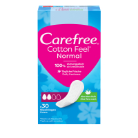 Sanitary pads Carefree Cotton Aloe with cotton and aloe extract 30 pcs. (3574661565040/3574661486147)