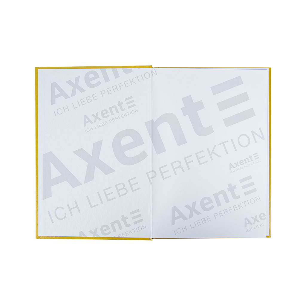 Канцелярська книга Axent Courage А4, 96 аркушів, клітинка, жовта (8422-552-A)