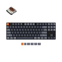 Клавіатура Keychron K1SE 87 Key Gateron Brown White Led Wireless UA Black (K1SEG3_KEYCHRON)