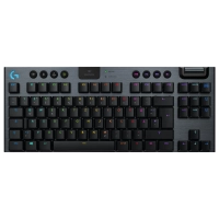 Клавіатура Logitech G915 TKL Tenkeyless Lightspeed Wireless RGB GL Clicky UA Carbon (920-009537)